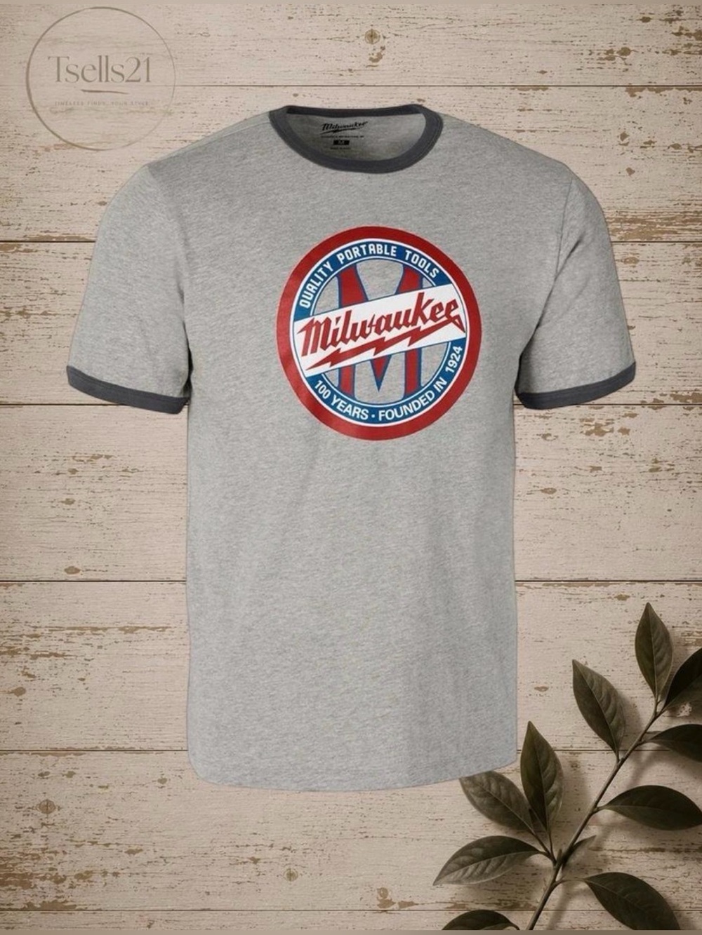 Milwaukee Tools Grey Limited Edition 100 Year Anniversary T-Shirt - Size XL